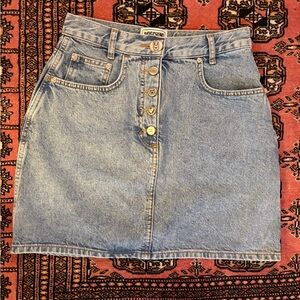 Mo5ch1no Jeans Denim Skirt